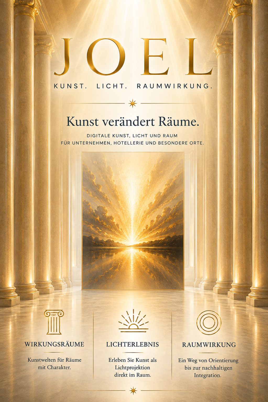 JoEl&rsquo;s CorporateArt | Digitale Kunst & Raumwirkung