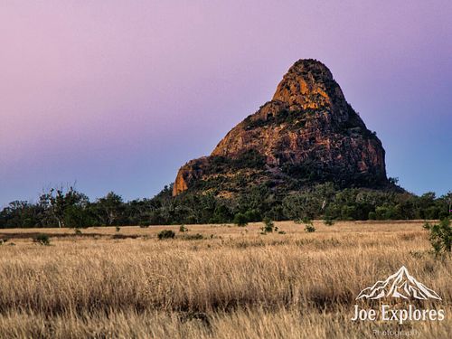 Wolfang Peak, Central Qld at Sunrise