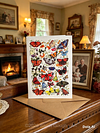 Butterfly Garden | Botanical Illustration | Art Card | with Envelope