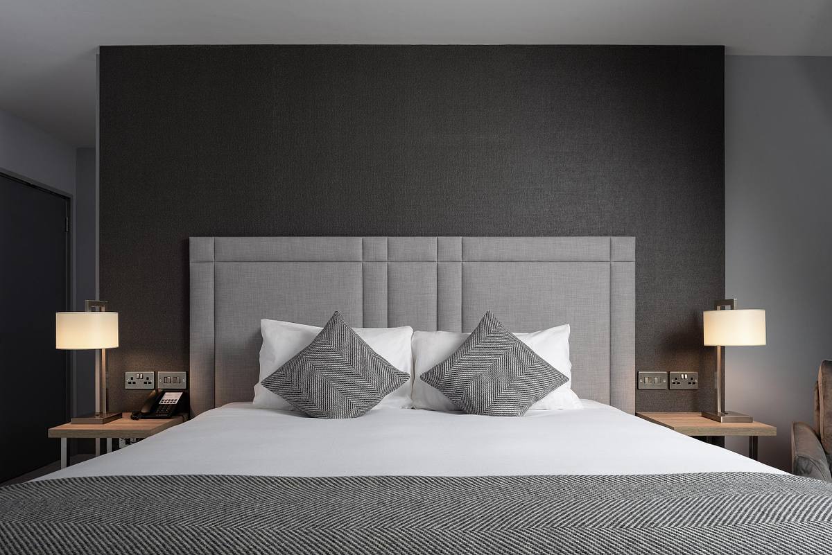 Hotel Room Bed Detail, Killeavy Castle Estate