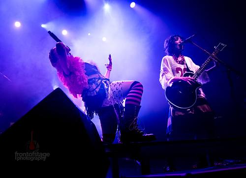 Die japanische Metalcore-Band HANABIE in Huxleys Neue Welt, Berlin