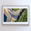 COLLECTION - FROM ABOVE HORIZONTAL - "Three Ways" - LIMITED EDITION 10 of 10
