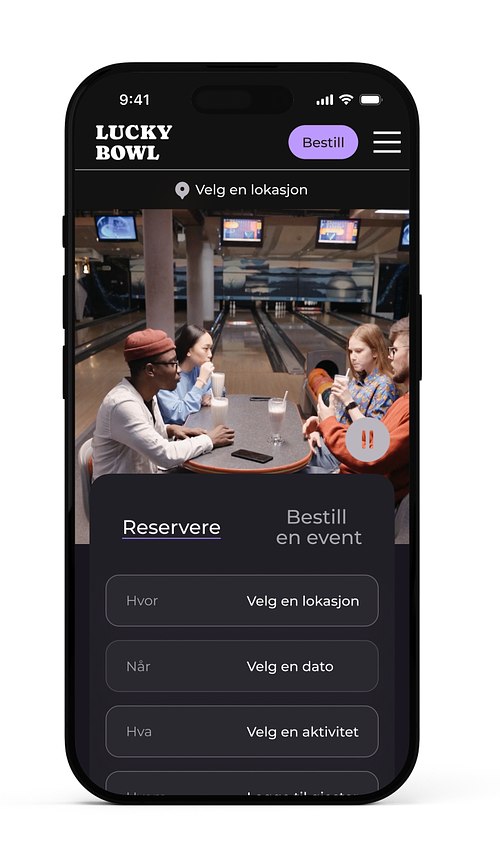 Improving the birthday booking process for a bowling alley