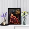 Radha in Moonlight – A Timeless Masterpiece by Raja Ravi Varma
