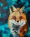 Guardian Fox -This is painting is in FRANCE