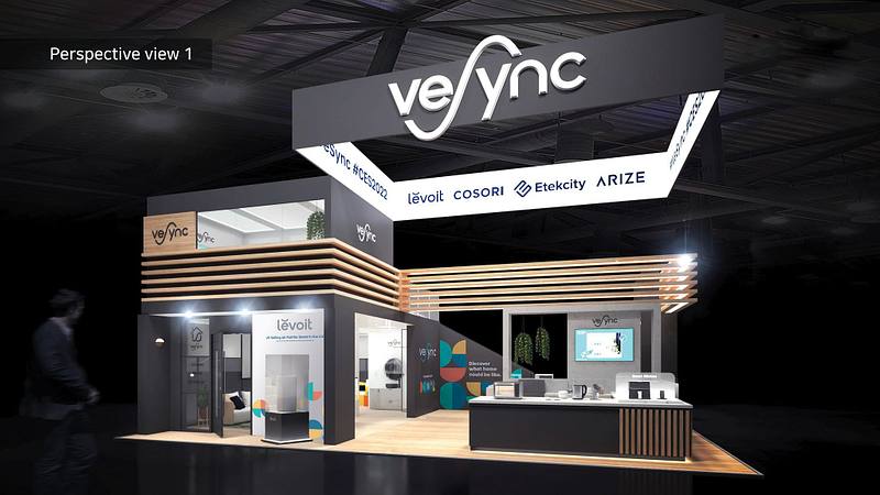 CES Booth Graphics – VeSync
