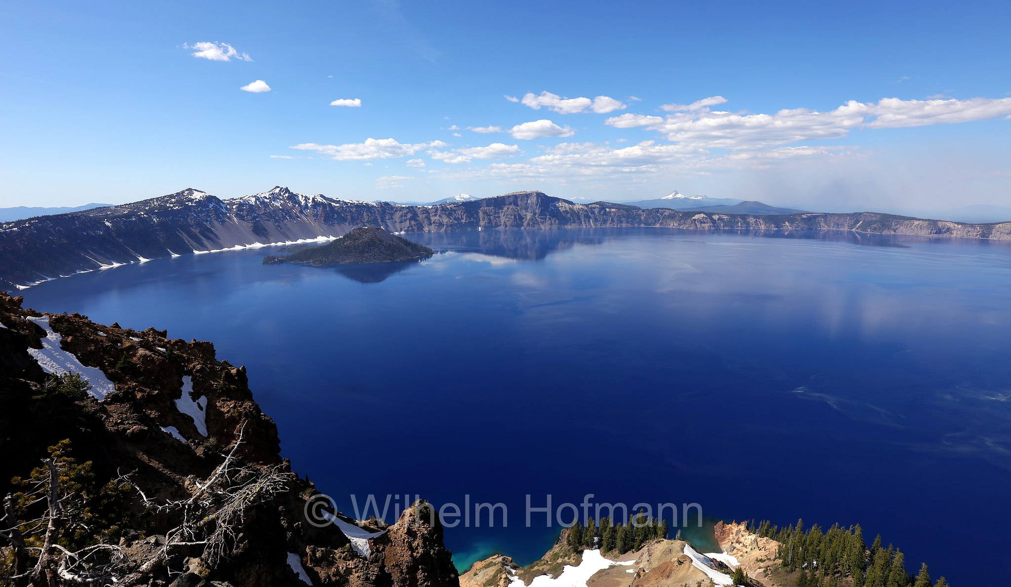 Wizard Island, Crater Lake National Park, Crater-Lake-Nationalpark, Parco nazionale del lago Crater, Oregon, USA
