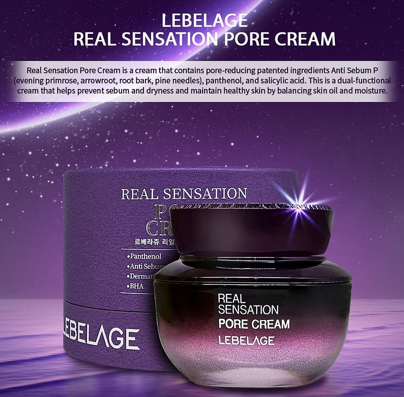 LEBELAGE Real Sensation Pore Cream 50gm