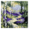 Bluebell Wood Glade | Serene Forest Landscape | Art Print | Reimagined Collection