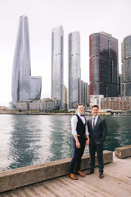 Sydney Elopement at Pyrmont Wedding Registry Sydney