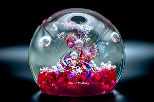 Focus Stack of Glass Ball