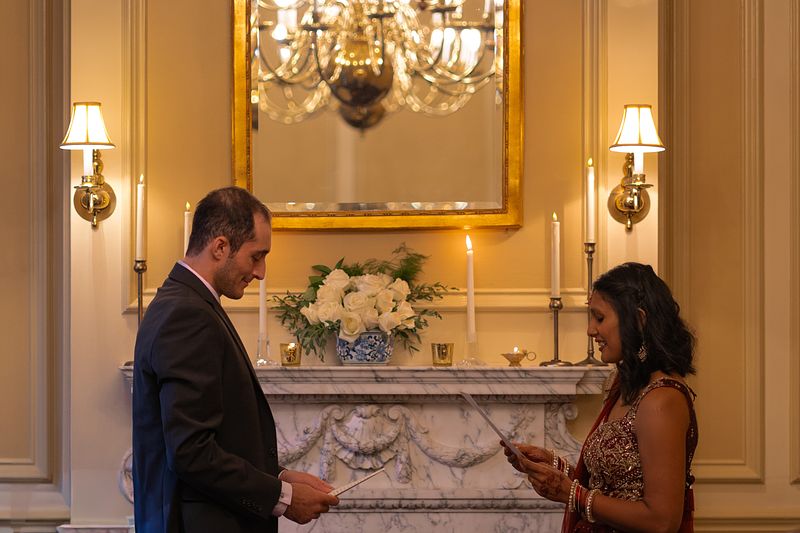 Will & Shubangi's Reception