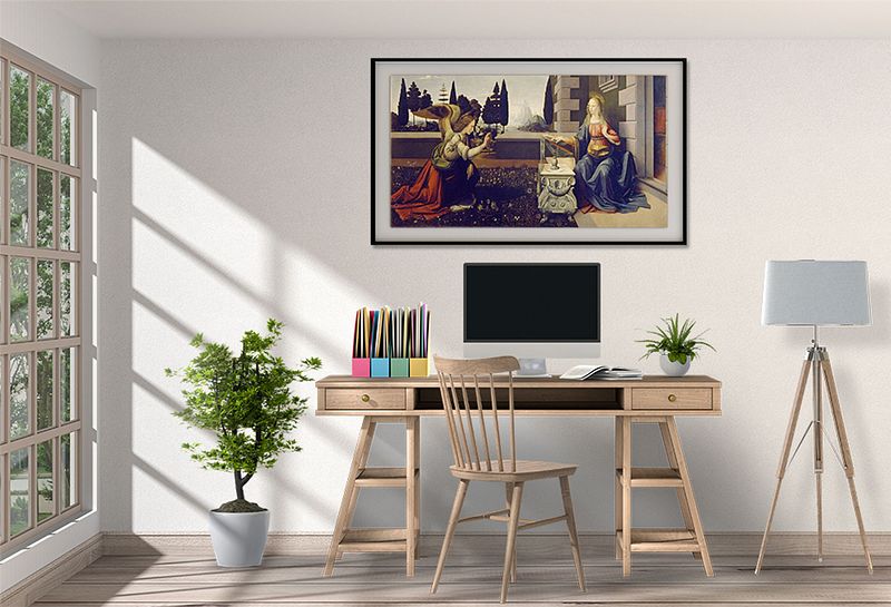 The Divine Message – Leonardo da Vinci’s Early Masterpiece of The Annunciation