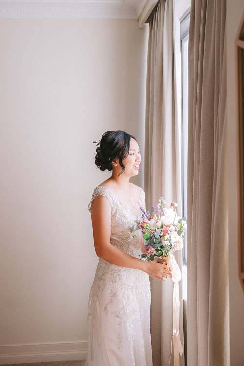 Bride Getting Ready