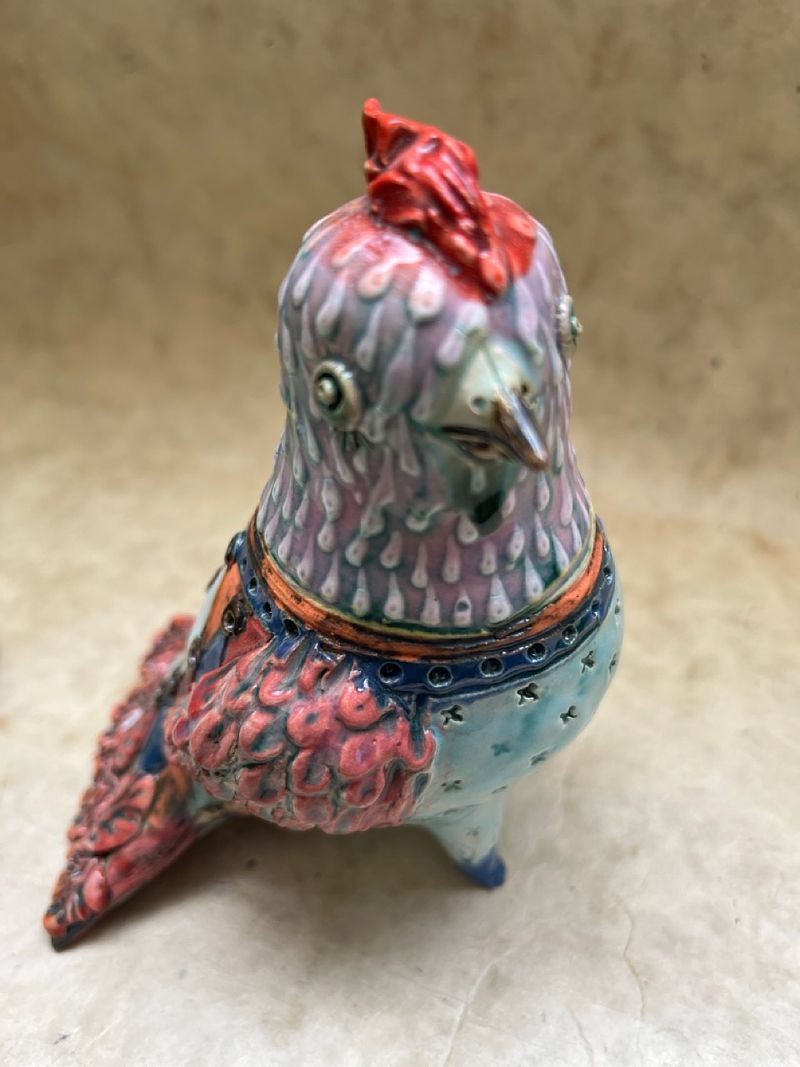 Sommer bird, mini-sculpture