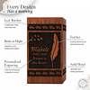Engraved Feather Wooden Urn Box