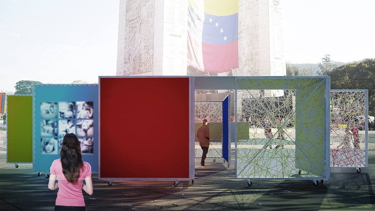 render exterior espacio publico participativo miraflores