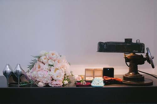 Bride Getting Ready