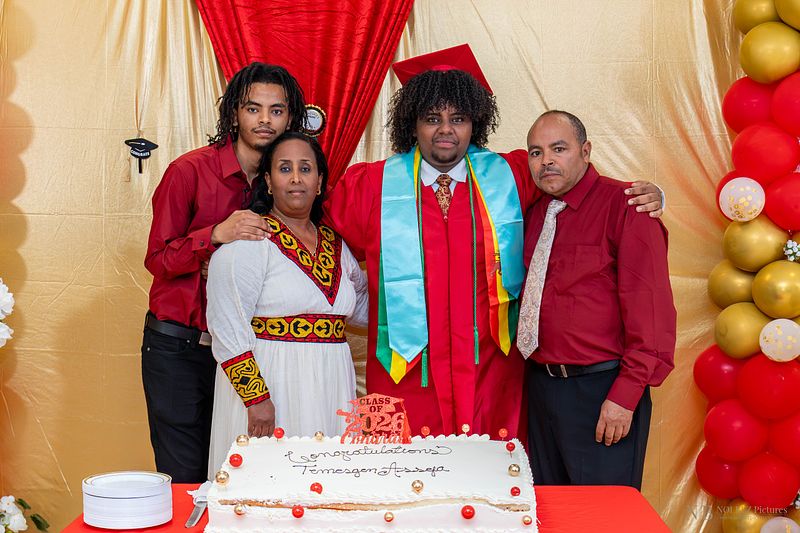 Temesgen Assefa Highschool Graduation