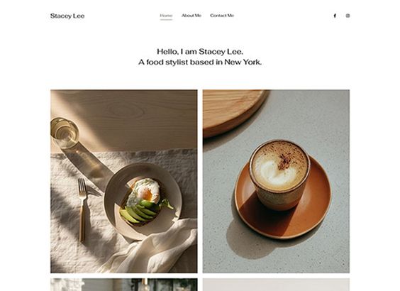 Photography portfolio templates