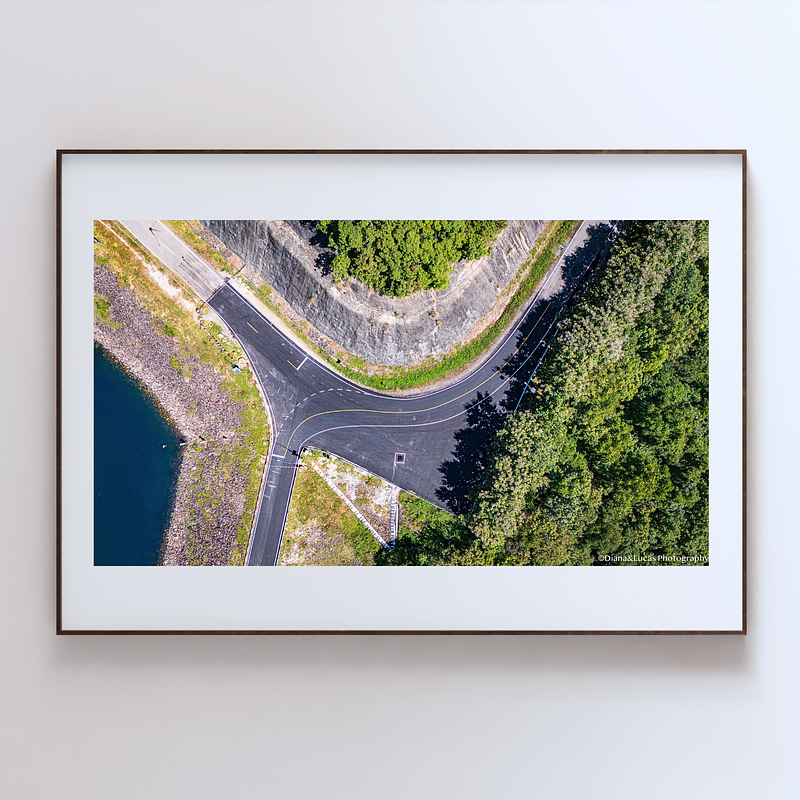 COLLECTION - FROM ABOVE HORIZONTAL - "Three Ways" - LIMITED EDITION 10 of 10