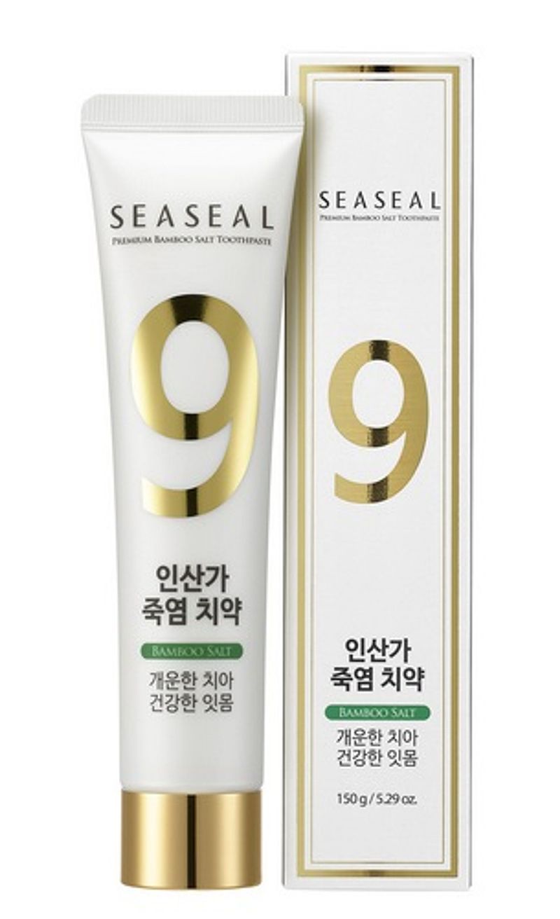 Seaseal Bamboo Salt Toothpaste, 9X Baked Bamboo Salt 150gm