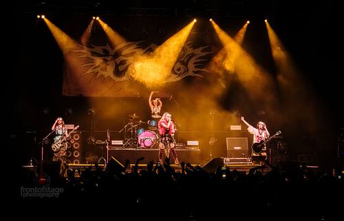 Die japanische Metalcore-Band HANABIE in Huxleys Neue Welt, Berlin