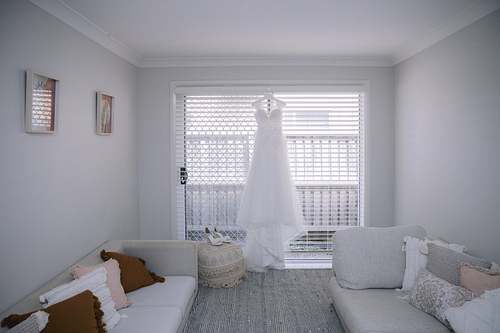 Bride Getting Ready