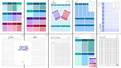 Printable planner voor fotografen