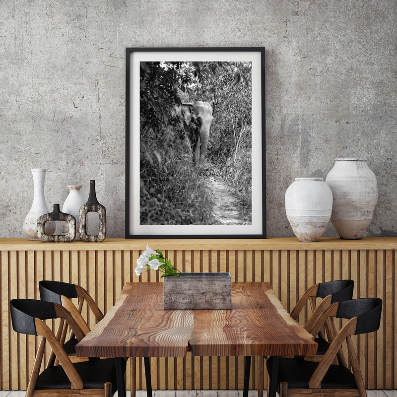 COLLECTION - GIANTS OF THE LAND VERTICAL -  "Hidden" - LIMITED EDITION 9 of 10
