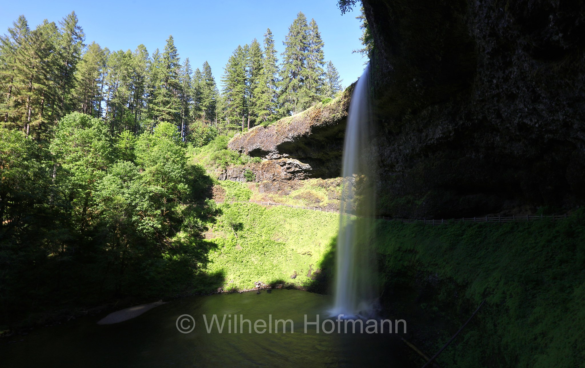 Silver Falls, Silver Falls State Park, Oregon, USA