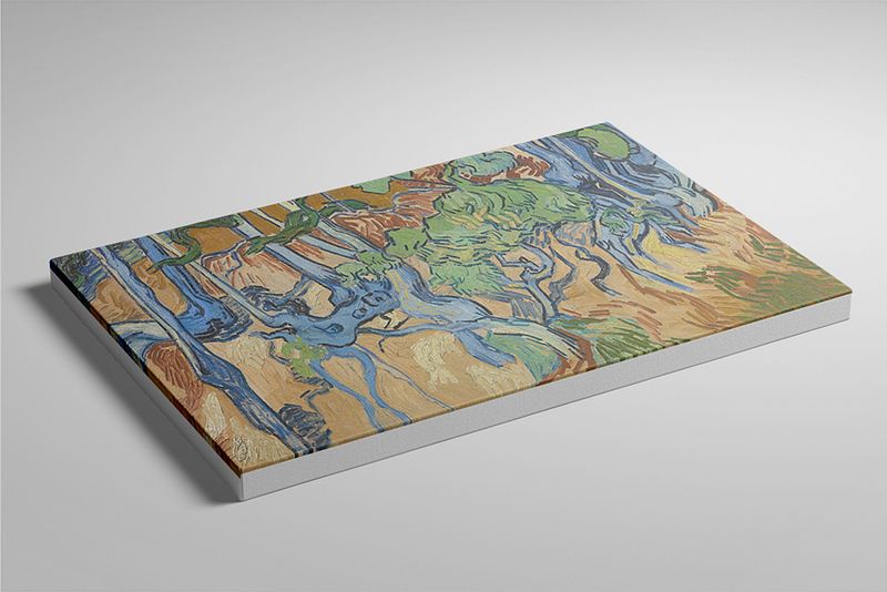 Tree Roots – A Glimpse into Van Gogh’s Last Moments Through Nature’s Tangle