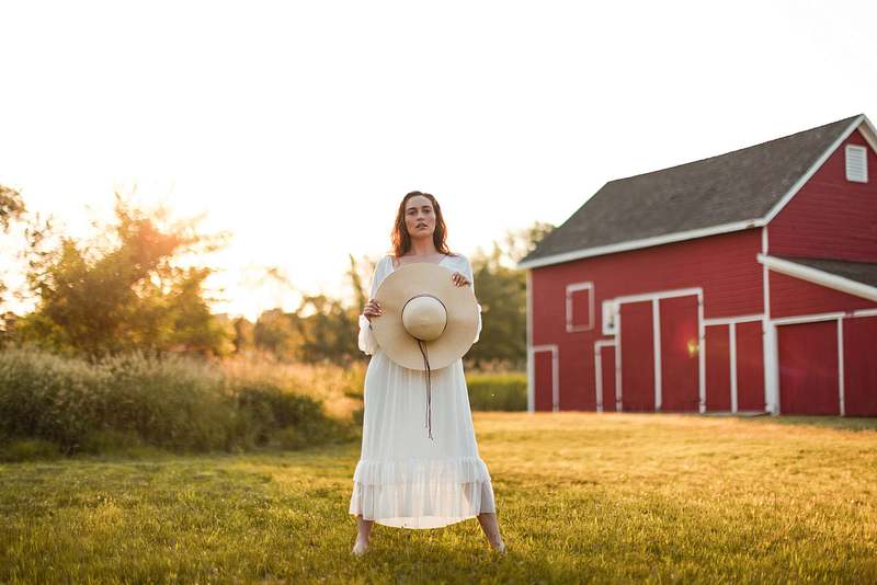 Historic New Bridge Landing | River Edge New Jersey Summer Portrait | Christine