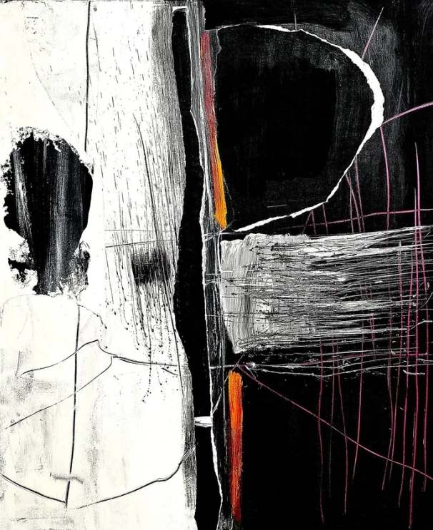 art work: mixed media on canvas by Dieter Langer