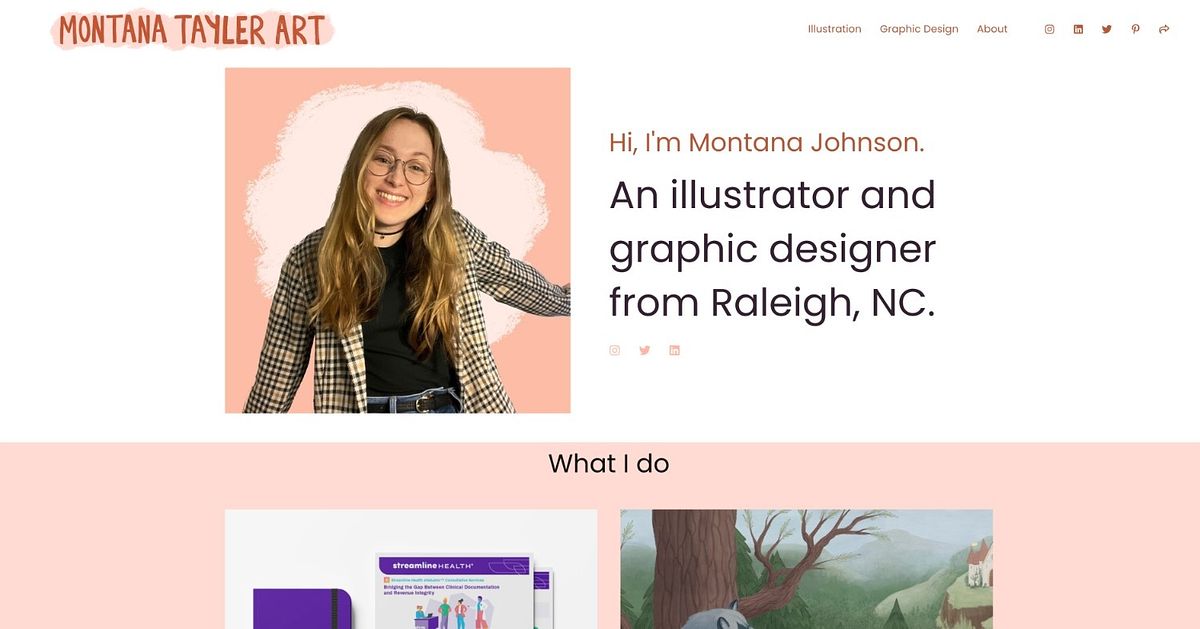 Montana Tayler Johnson brand and commercial illustration portfolio