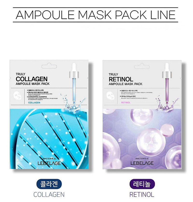 LEBELAGE Collagen Ampoule Mask