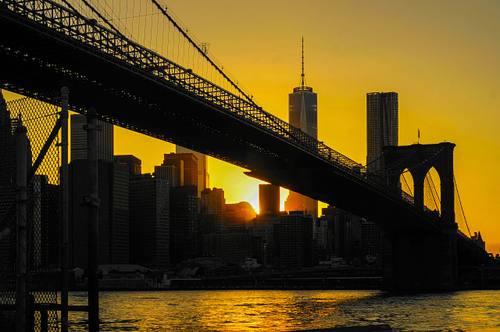 WTC & Brooklyn Bridge