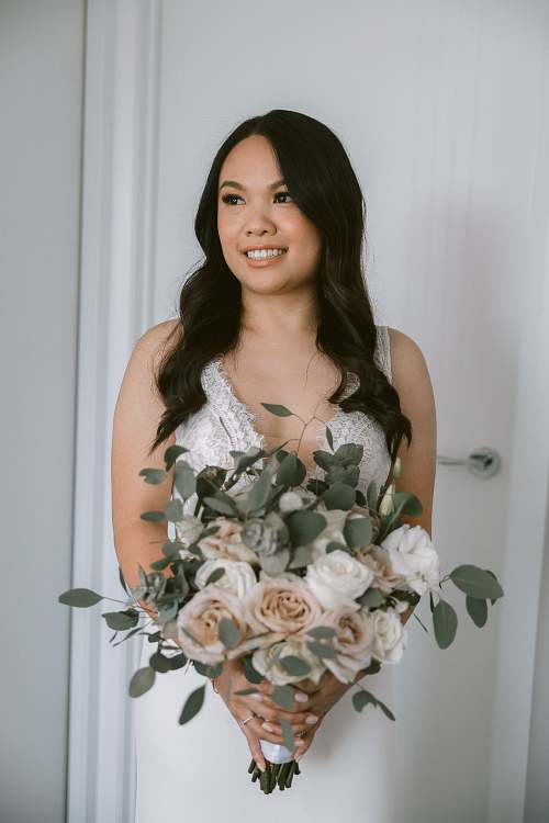 Bride Getting Ready