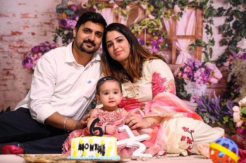 Pihu's Family shoot