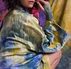 Linen Satin Kimono Jacket - Golden Hour