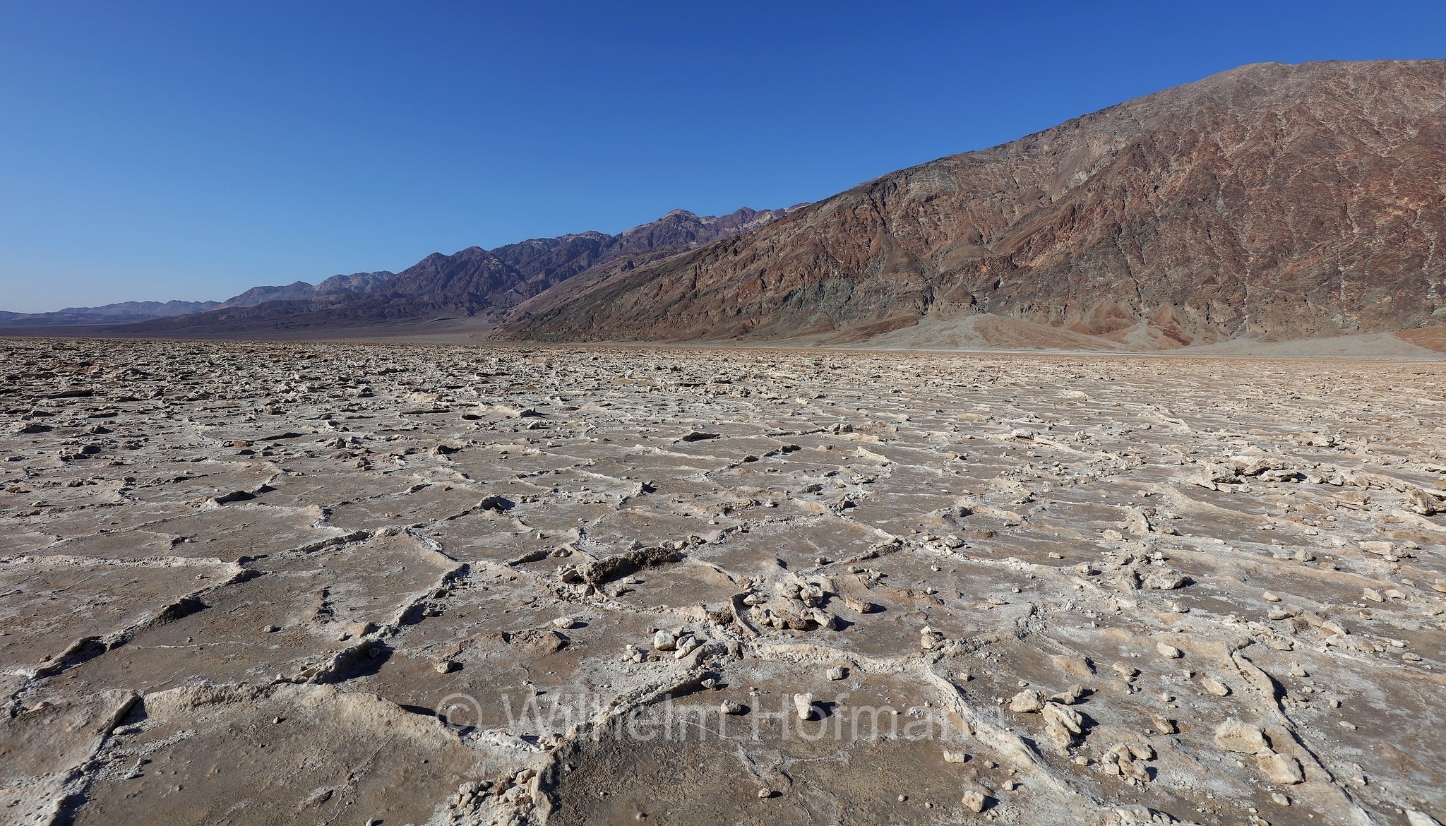 Badwater Basin, Death Valley National Park, Death-Valley-Nationalpark, Valle della Morte, California, Kalifornien, USA