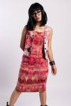 Ribbed Dress  -  Rosé Hour (Red)