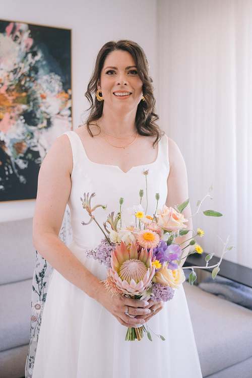 Bride Getting Ready