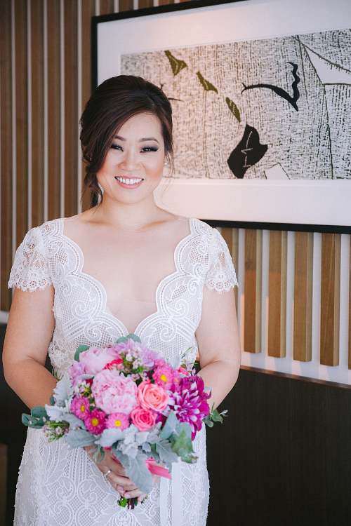 Bride Getting Ready