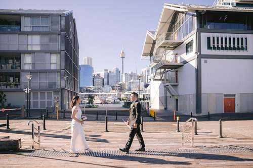 Sydney Elopement at Pyrmont Wedding Registry