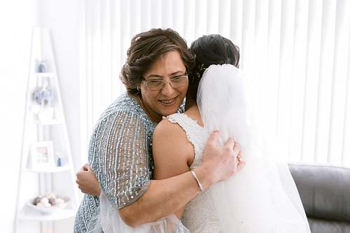 Bride Getting Ready