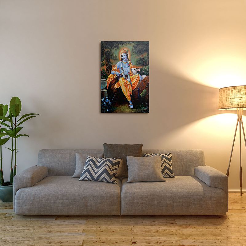 Krishna’s Tranquil Moment