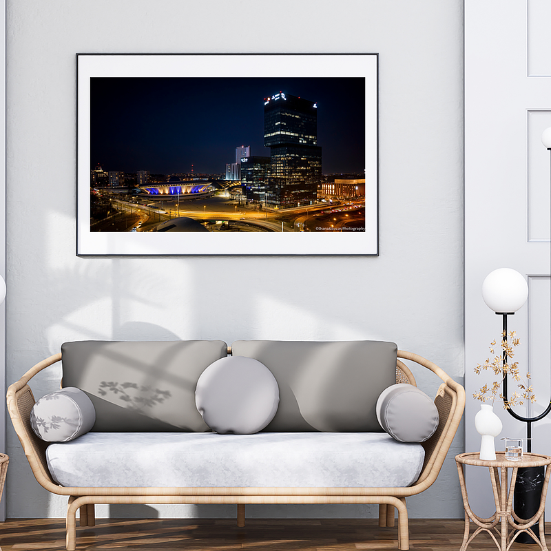 THE ONE - AERIAL PRINTS -  "Blue Hour City" - LIMITED EDITION 5 of 5