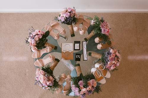 Bride Getting Ready
