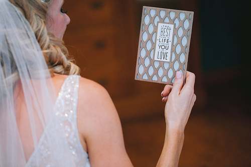 Bride Getting Ready